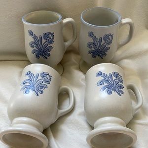 Pfaltzgraff Mugs. Set of 4.